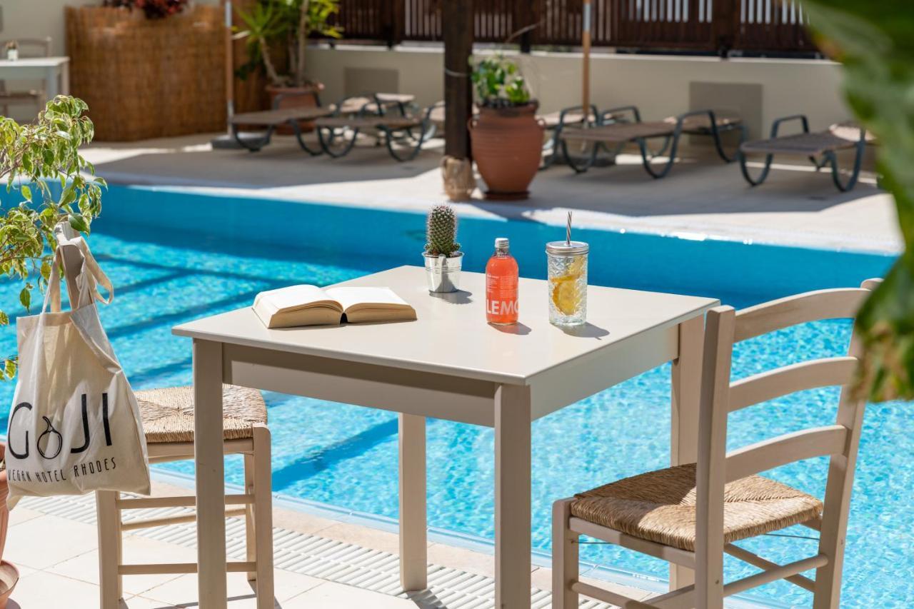 GOJI Vegan Hotel Ialysos  Buitenkant foto
